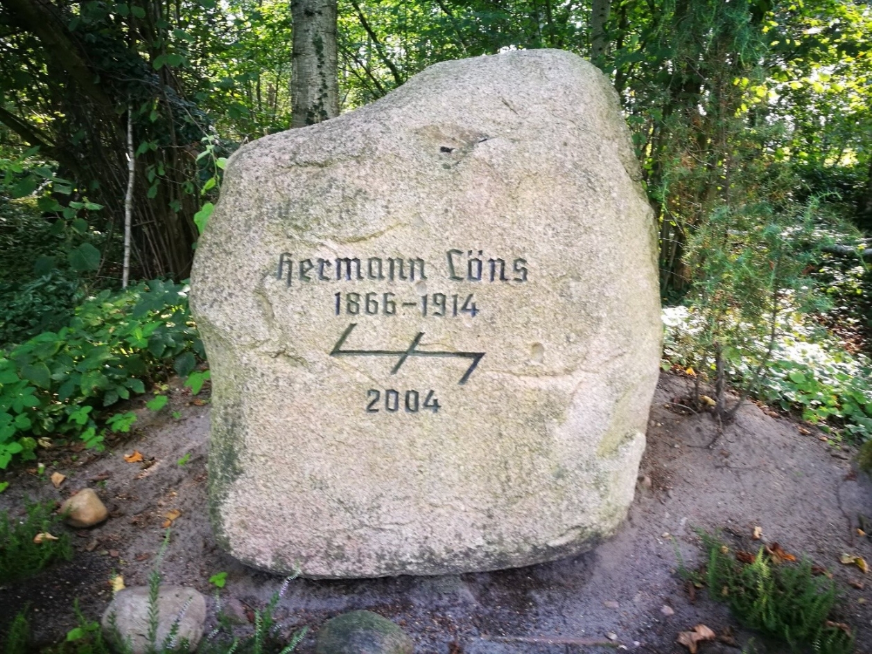 Löns-Gedenkstein in Bockelskamp bei Celle, 2020. 