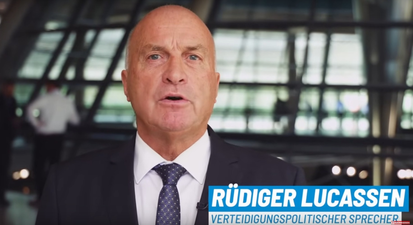 Der AfD-Bundestagsabgeordnete Rüdiger Lucassen ehrte anlässlich des 80. Jahrestages am 20. Jul 2024 Stauffenbergs militärische Erfolge sowie dessen "Schwur" gegen die "Gleichheitslüge". 
