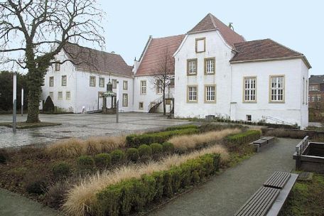 Blick auf den Falkenhof Rheine. 