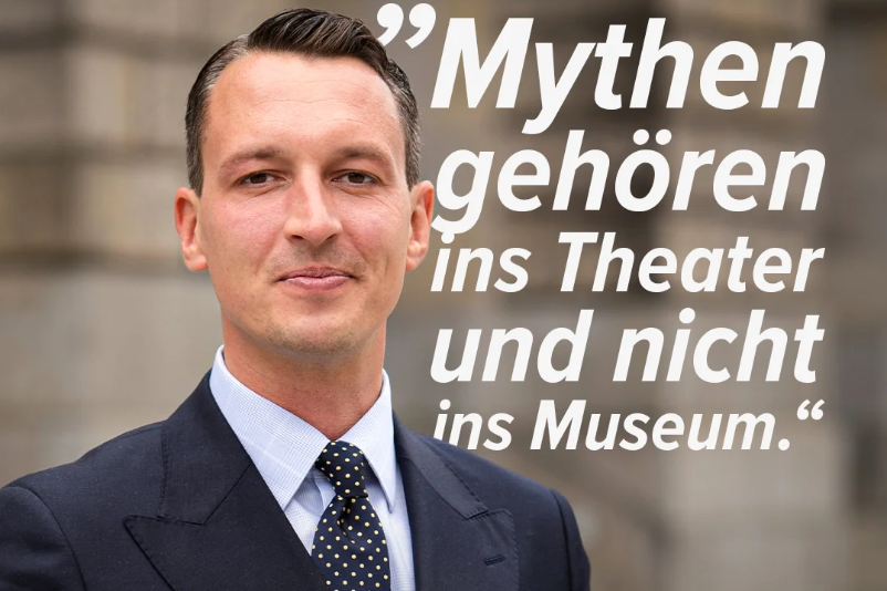 Ankündigung Matthias Helferichs zur Veröffentlichung seiner „Postkolonialismus-Kampagne“ auf seiner Website am 20. April 2026, Screenshot: Berit Kö (10. Juni 2026)