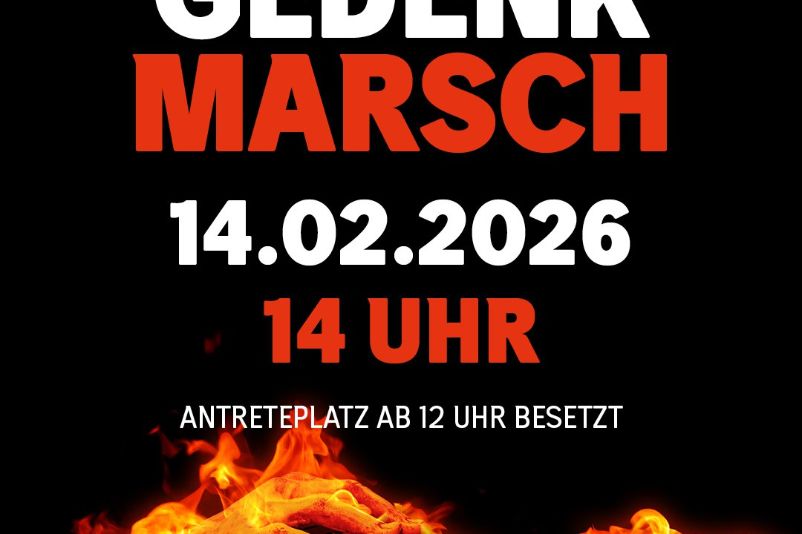 Wie jedes Jahr mobilisiert die rechtsextreme Szene auch 2026 nach Dresden zu einem "Gedenkmarsch". 