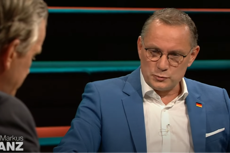Tino Chrupalla in der Sendung vom 04. September 2024 mit Markus Lanz. 